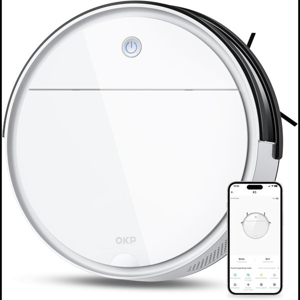 Aristell Robot Vacuum Cleaner, 2500Pa Strong Suction, Work With Alexa